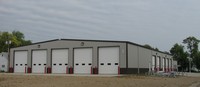 The newly constructed EMS building 